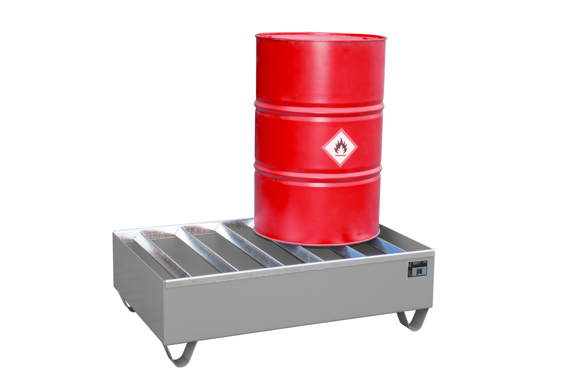 Profilwanne Typ PW RAL 7005 Mausgrau