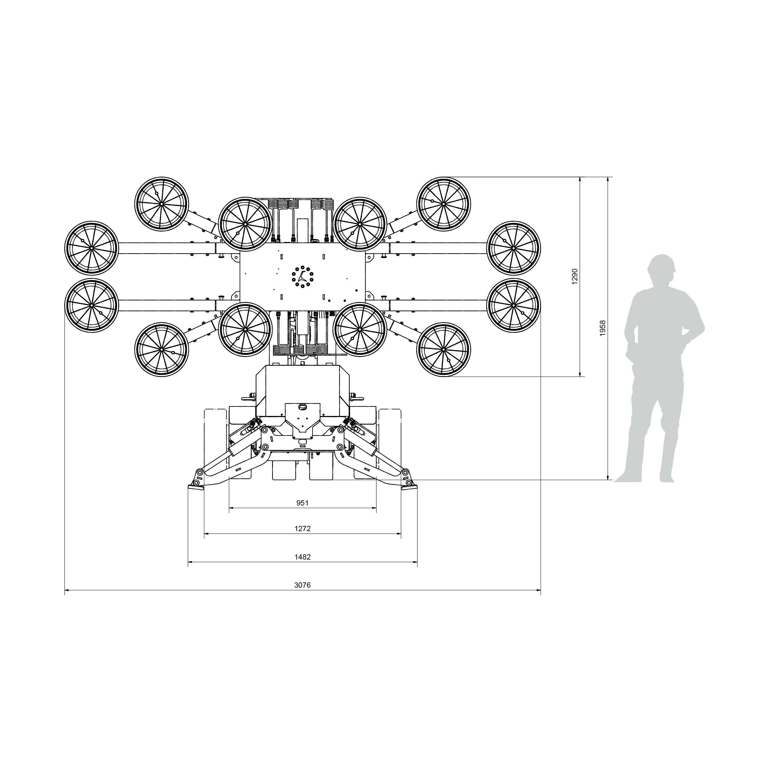 GW1125 Größenvergleich