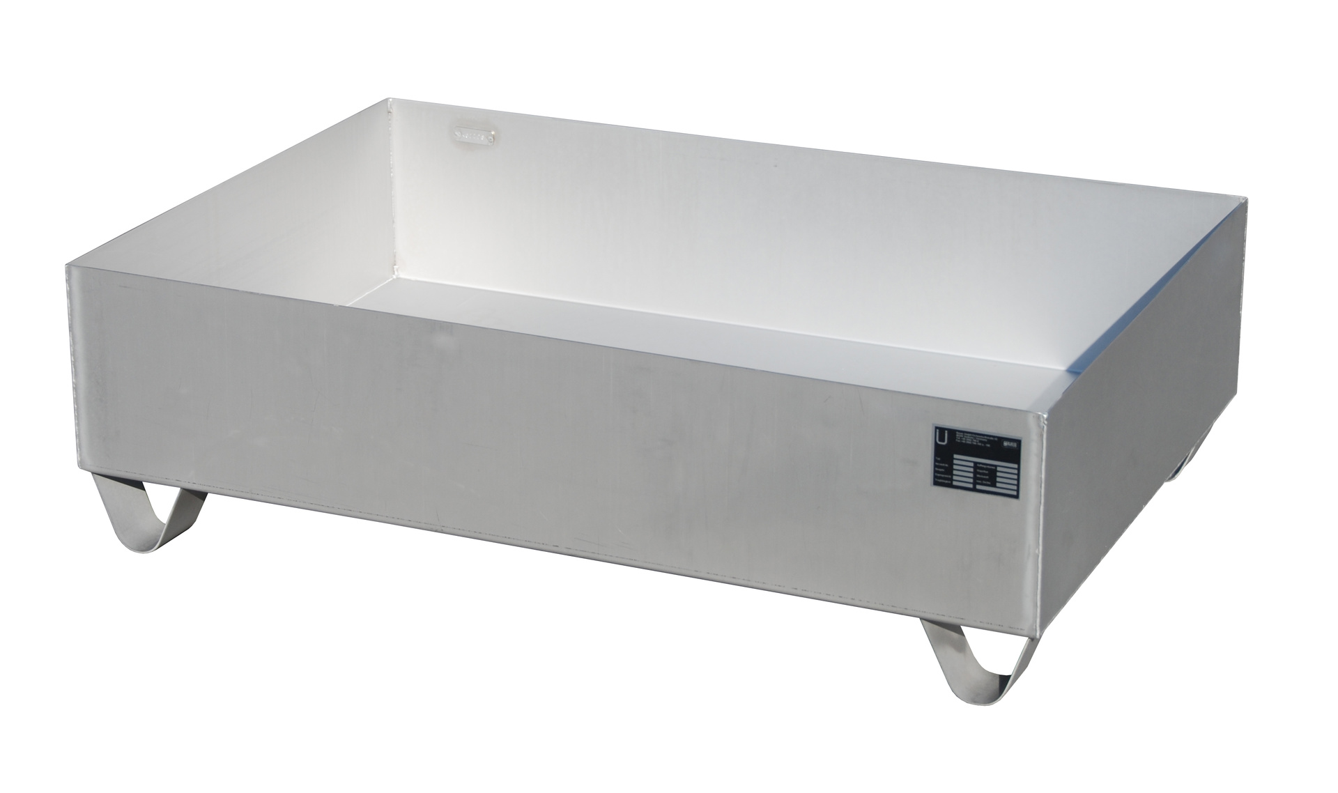 Edelstahl-Auffangwanne Typ VAW Edelstahl