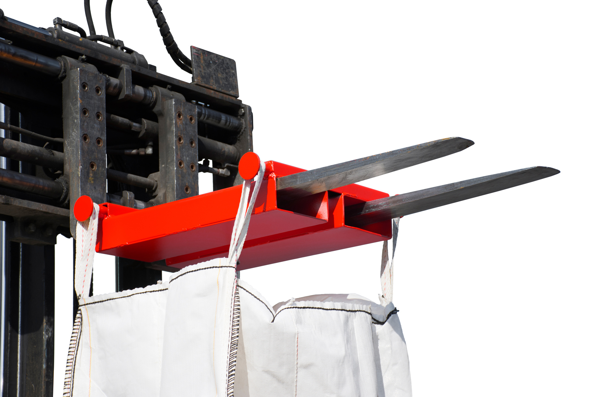 Traverse für Big-Bags Typ TBB-E RAL 3000 Feuerrot