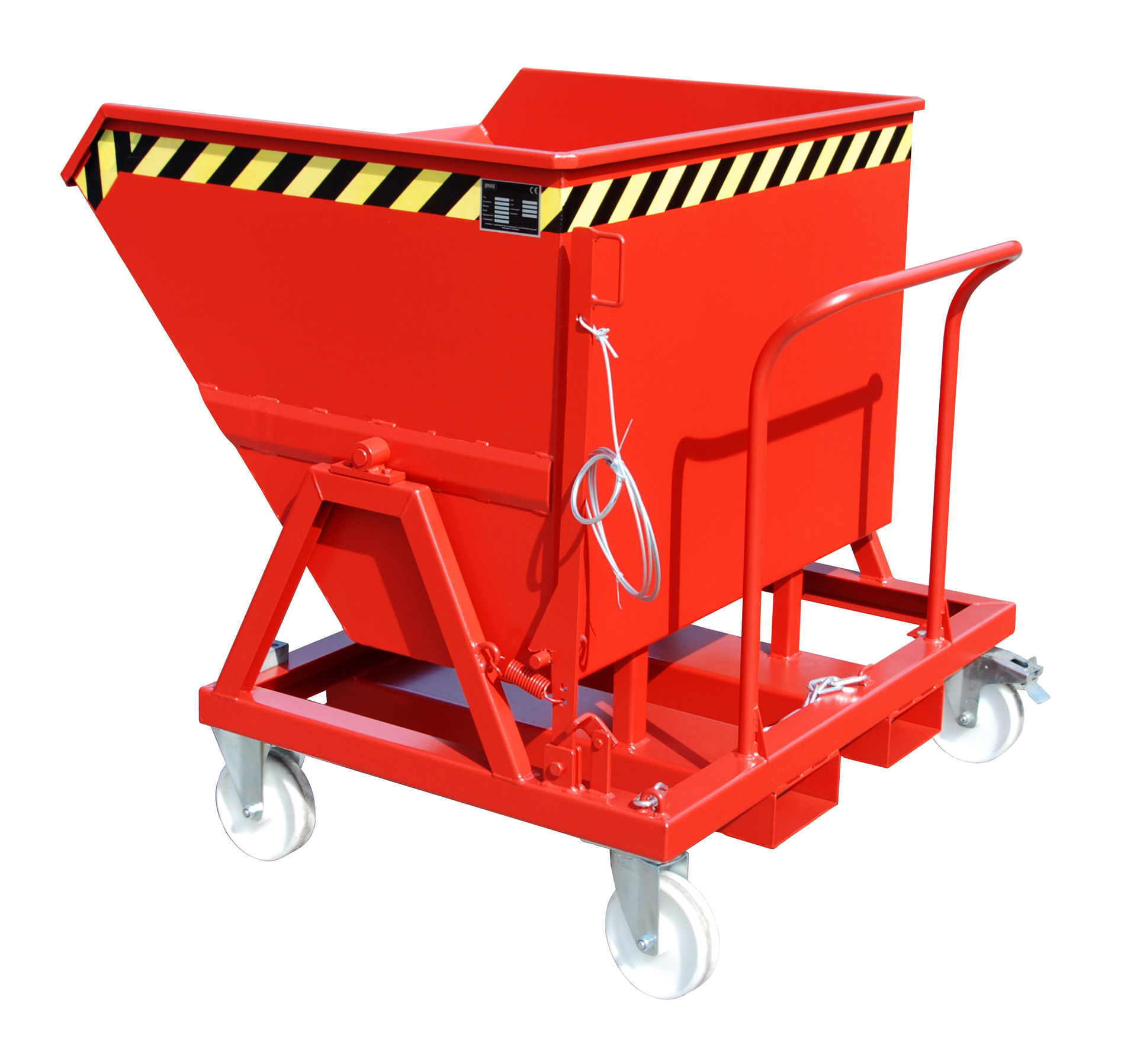 Kippmulde Typ KS RAL 3000 Feuerrot