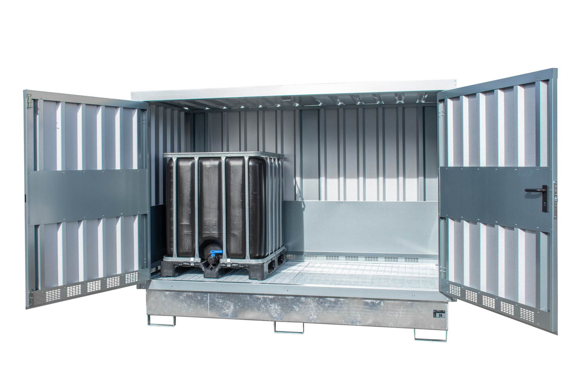 Gefahrstoff-Depot Typ GD-E/IBC verzinkt