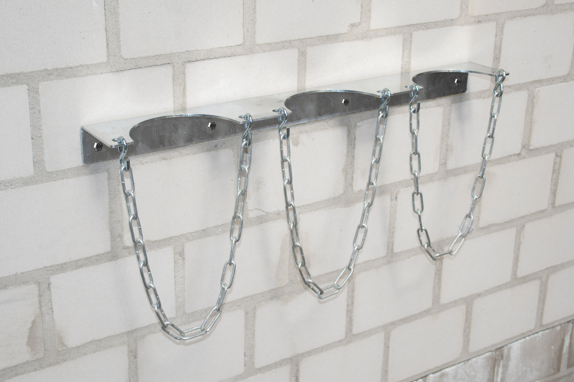 Gasflaschen-Wandhalterung Typ GWH feuerverzinkt