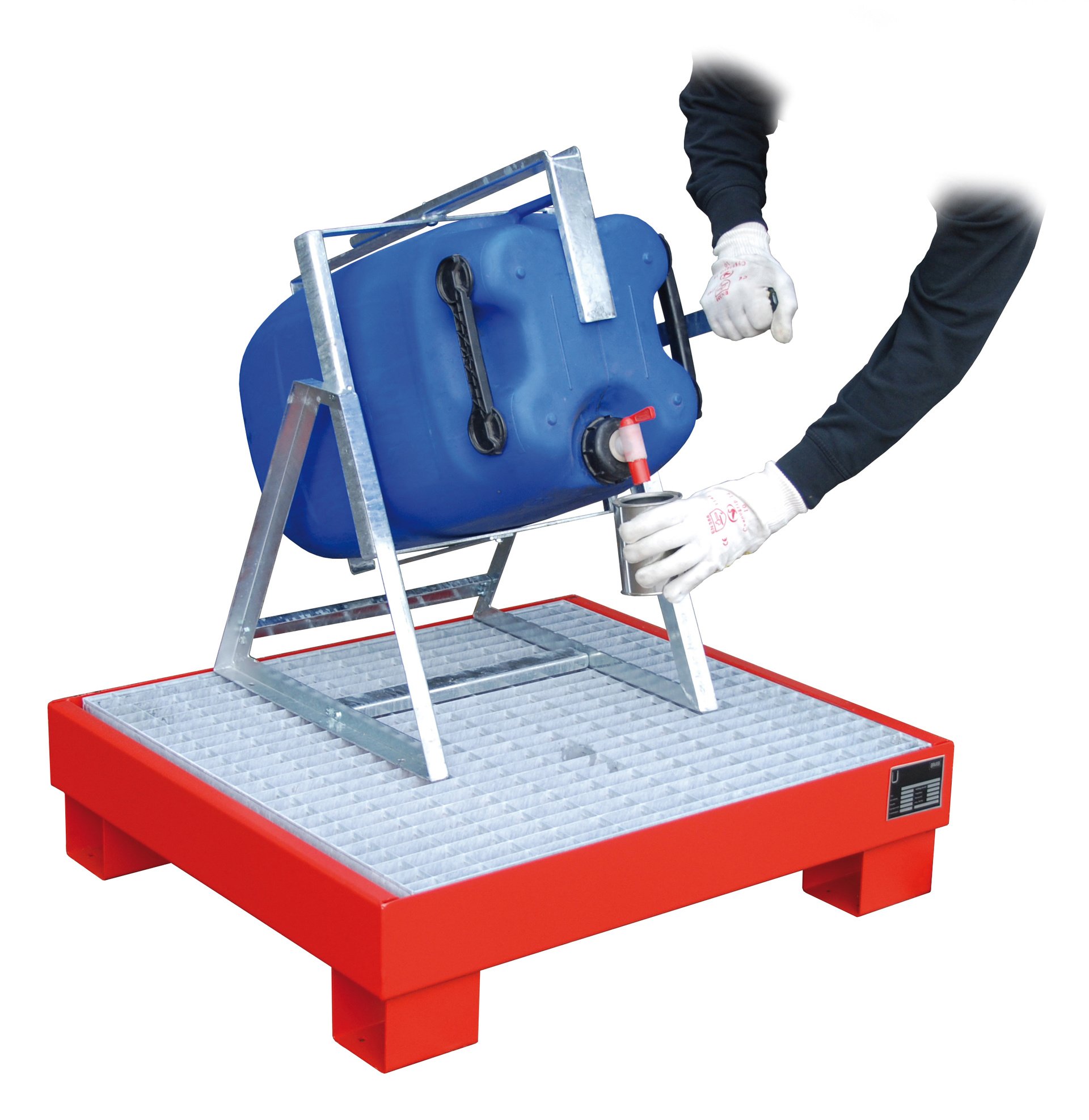 Kanister-Abfüllhilfe Typ KAH verzinkt