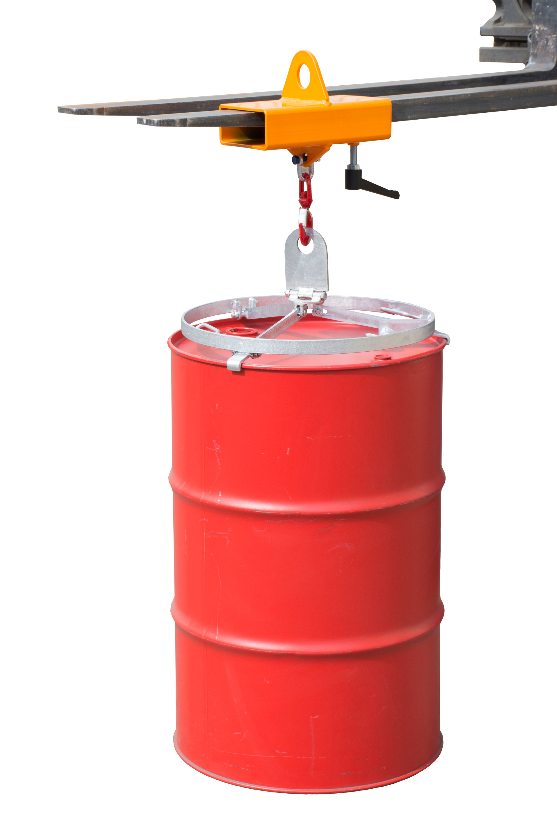 Fasstraverse Typ FT/M RAL 2000 Gelborange