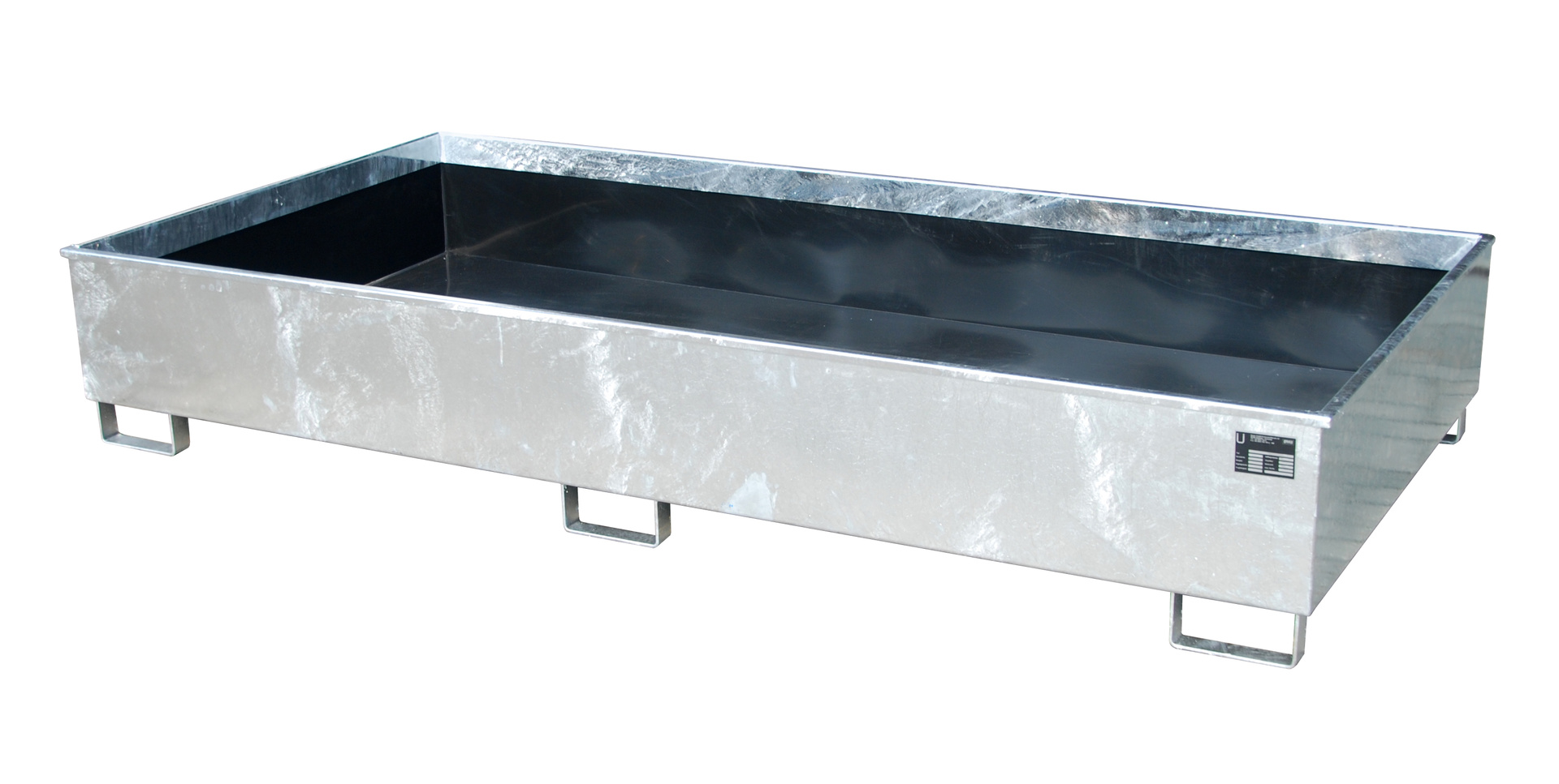 Regalwanne mit PE-Einsatz Typ RW PE feuerverzinkt